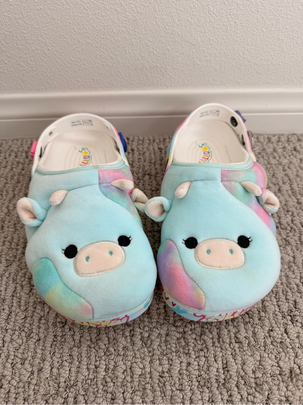 CROCS x SQUISHMALLOWS | Slip-On Clogs - Light Blue